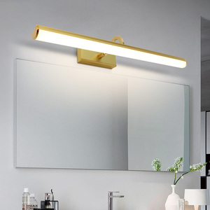 Minimalist Aluminum Alloy Wall <b>Lamp</b> 3500K Warm White LED <b>Touch</b> Control Surface Mounted Bathroom Lighting Zhongshan Made - Product Image 3