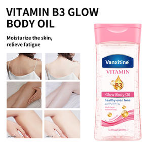 Vitamin B3 Körper öl Gel Feuchtigkeit spendendes pflegendes Hautpflege-Massage öl Exklusives Träger öl - Product Image 4