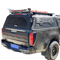 Boîte de rangement en alliage d'aluminium pour lit complet de camping-car pour Isuzu D-Max/Ford F150/GMC Canyon/Toyota Tacoma/Tundra/Nissan Titan