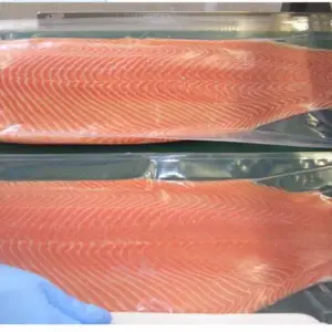 बी. वी. सीई सत्यापित आपूर्तिकर्ता जमे हुए समुद्री भोजन तिलापिया टूना सामन मछली पट्टिका प्रसंस्करण स्वचालित वैक्यूम पैकिंग मशीन