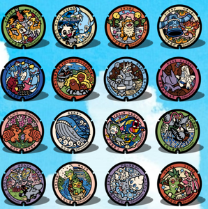 Série de cartes Pokémon, couvercles de cartouche d'eau en forme de dessin animé, autocollants pour réfrigérateur, boîte mystère décorative mignonne, jouets pour enfants - Product Image 3