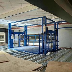 Desain Pengangkut Barang Lantai Sederhana yang Dapat Disesuaikan, Kapasitas 1T-5T, Rantai Anti-Selip, Platform untuk Rumah, Gudang, Transportasi, Lift, Ritel - Product Image 6