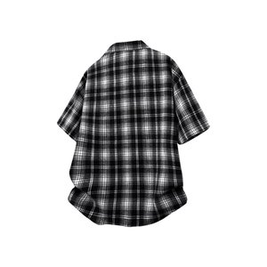 Camicia a scacchi a maniche corte da <span class=keywords><strong>uomo</strong></span> di alta qualità <span class=keywords><strong>con</strong></span> Design tascabile <span class=keywords><strong>camicie</strong></span> Casual di forma regolare camicia <span class=keywords><strong>corta</strong></span> da <span class=keywords><strong>uomo</strong></span> per l'estate - Product Image 2
