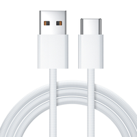 Câble USB Type C Carplay pour iPhone 15 Pro Max et Samsung 35W Charge rapide 1.5M Nylon tressé Téléphone Câble de données Support Carplay
