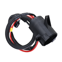 Soolean New Club Car Precedent 2014-UP DC 插座 48V 充电端口 高尔夫球车零件 OEM 105137401