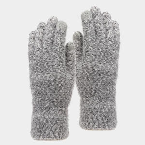 Ensemble chaud d'hiver en 3 pièces pour hommes <span class=keywords><strong>et</strong></span> femmes, nouveau style élégant, écharpe, chapeau <span class=keywords><strong>et</strong></span> <span class=keywords><strong>gants</strong></span> en jacquard imprimé bicolore mélangé, 100% acrylique - Product Image 5