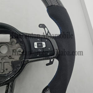 Volante de Fibra de Carbono y Alcántara de Calidad al por Mayor para Volkswagen Golf 7.5 GTI - Product Image 3