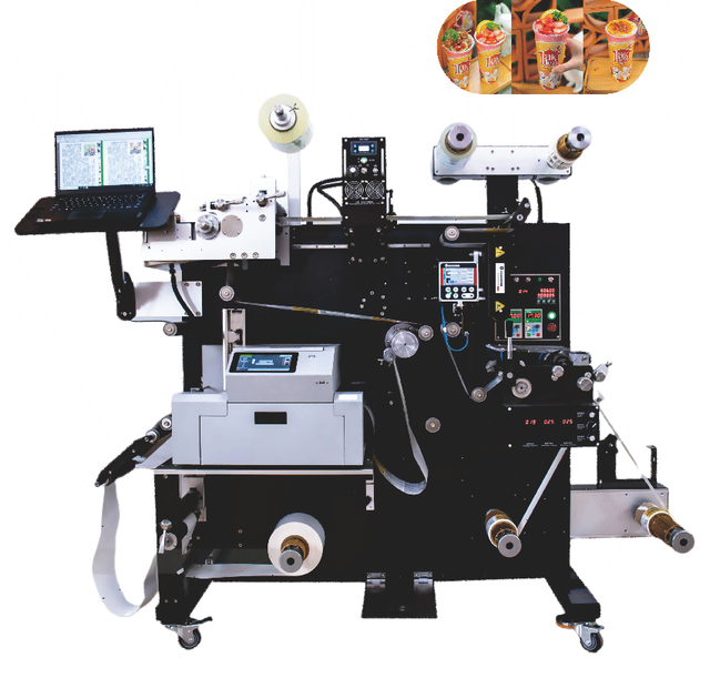 Industrial High-Speed Digital Flexographic Roll-to-Roll Label Printer UV Curing New CI for Professional Branding Production