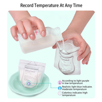Sac de conservation du lait maternel à fermeture éclair, pochette de sécurité pour bébé, Kwin Pack, sans BPA, pré-stérilisé, debout, en plastique pour femme avec boisson pour bébé