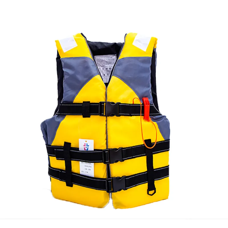 Safety Water Sports Protection Children Swimming Boating Life Vest Kids Life Jacket with Whistle Reflective Strips