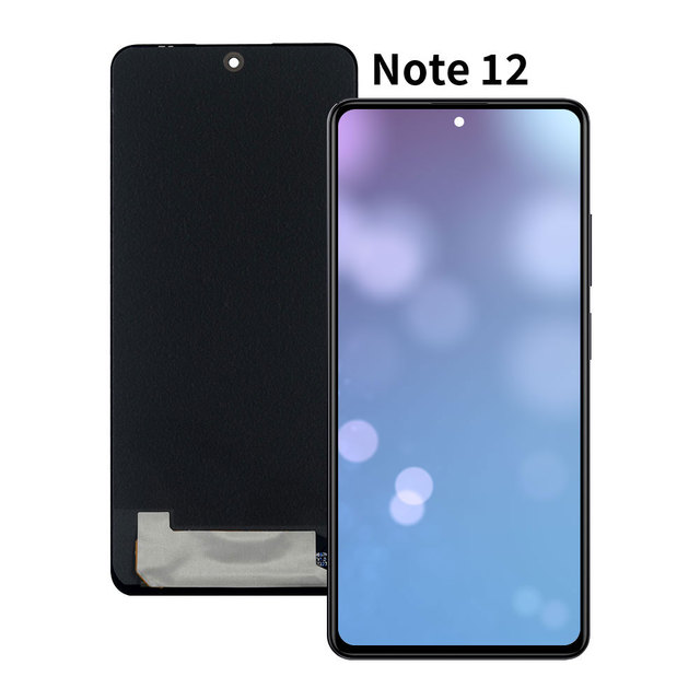 Mobile Phone Lcds for Redmi Note 12 4g Display for Redmi Note 12 5g Screen Replacement for Redmi 12 Screen Display Repair