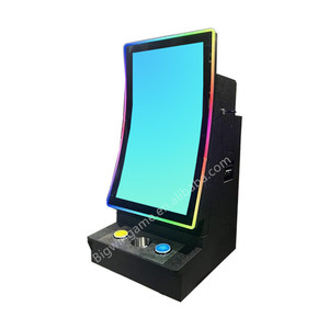 Machine de jeu en métal <span class=keywords><strong>Bartop</strong></span> à écran incurvé 27 pouces à écran tactile LCD armoire d'arcade de comptoir prix de gros pour adulte - Product Image 1