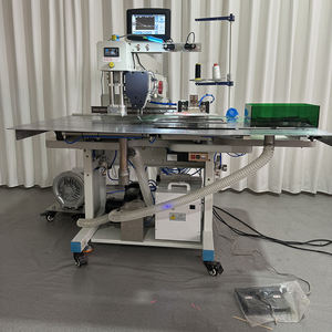 Mesin jahit Motor jarum tunggal tempat tidur datar dapat diprogram Industri untuk sambungan saku otomatis dan pengaturan - Product Image 6