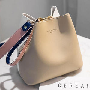 Nouveau sac à main en similicuir contrasté pour femme, sac à bandoulière - Product Image 2