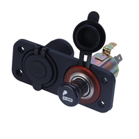 Prise allume-cigare 12V double USB 2.1A/1A adaptateur secteur prise 2 ports USB chargeur de voiture pour voiture bateau marine motos