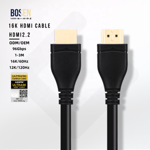 สาย HDMI 2.2 Ultra 96 ที่ได้รับการรับรอง รองรับความละเอียด 16K/60Hz Ultra HD สำหรับส่งสัญญาณภาพและเสียง แบบหัวต่อชายต่อชาย สำหรับทีวี จอภาพ และโปรเจคเตอร์ - Product Image 3