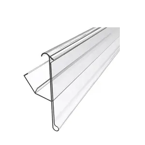 Heavy Duty Acrylic Gondola Shelf Fence & Dividers For Displays