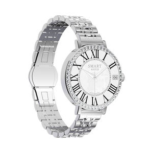 Женские Смарт-часы HD36 с AMOOLed экраном AI GPT & 1,19, алмазный дизайн, монитор здоровья (BP/HR/Sleep), голосовой помощник - Product Image 2