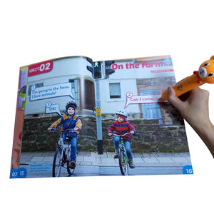 ปากกาพูดเพื่อการศึกษาสำหรับนักเรียนอนุบาลพร้อมคุณสมบัติทางดนตรีช่วยเพิ่มกิจกรรมการอ่านพูดทำจากพลาสติก - Product Image 3