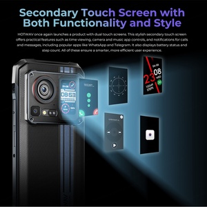 Teléfono Inteligente Resistente HOTWAV Cyber 15, 24 GB (12) de RAM + 256 GB de ROM, Android 13, Pantalla de 6.6'', Batería de 6280 mAh, Cámara de 200 MP, NFC - Product Image 2