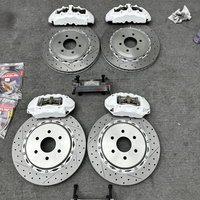 Kit d'étriers de frein 8 pistons amélioré pour jantes 18 pouces, compatible Chevrolet Corvette C6, Audi S6 C7, BMW G02, Honda Civic FK8, Mercedes-Benz G63