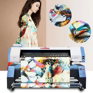 Harga Printer Garmen Sublimasi Kain Digital Format Besar Industri Tekstil Inkjet