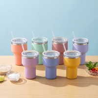 Vaso Reutilizable para Cócteles Martini y Margarita, Vaso para Bebidas, Artículos de Bar, Vaso Portátil para Programas Comerciales y Minoristas