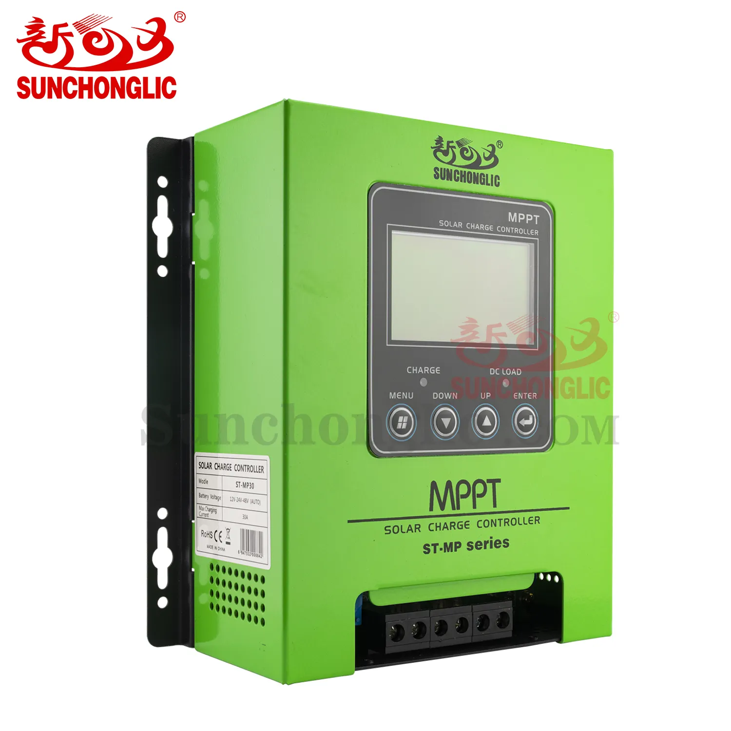 Solar Charge Controller 12v Wholesales Sunchonglic MPPT 12V/24V/48V 30A Solar Panel Solar Charge Controller For Solar System