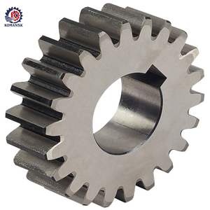 Roue d'engrenage hélicoïdale de broyeur à billes de transmission personnalisée de grande taille et de haute précision, usinée sur commande numérique, forgée en acier - Product Image 1