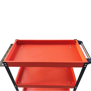 Leadloong 3-tier Thép công cụ giỏ hàng kim loại cán hội thảo nhà để xe lưu trữ tủ tổ chức cho sửa chữa nhà - Product Image 3