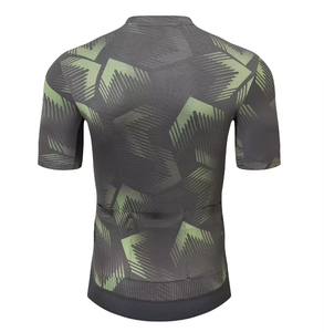 High End Camouflage Geometric Breathable Quick Dry Slim Fit Lightweight Moisture Wicking Outdoor Riding Road <b>Bike</b> Cycling Jersey - Product Image 3