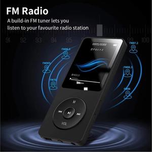 Reproductor MP3 Rosa Ruizu con Pantalla, Grabador de Música HiFi sin Pérdidas, Batería de 55H - Product Image 4