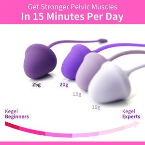 Dispositivo de Exercício Kegel em Silicone Conjunto de Bolas Ben Wa Ferramentas de Dilatação Vaginal Brinquedos Sexuais - Product Image 2