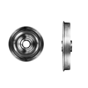 Rueda de tren de carga de acero endurecido ER7 para vagones de ferrocarril, diseñada para manejar cargas pesadas con riel liso y larga duración. - Product Image 1