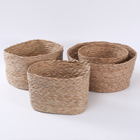 Panier suspendu mural en macramé pour plantes de cuisine, pot de fleurs, 9 pouces, en fibre végétale tressée, style campagnard