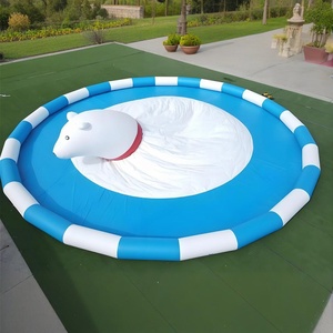 Plateforme gonflable <span class=keywords><strong>aquatique</strong></span> en forme de nuage à thème panda mignon pour enfants, idéale pour les parcs aquatiques et les divertissements en extérieur - Product Image 2