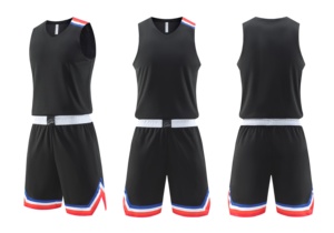 Uniforme de Baloncesto Sublimado de Estilo Moderno para Hombre, Conjunto de Camiseta Deportiva Ligera y Pantalones Cortos, Transpirable y Absorbente de Humedad para Verano - Product Image 6