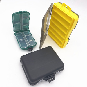 Nouvelle boîte de pêche en plastique avec insert en mousse transparente double face, étui <span class=keywords><strong>pour</strong></span> leurres à calamar et mouches <span class=keywords><strong>pour</strong></span> <span class=keywords><strong>la</strong></span> pêche en mer depuis <span class=keywords><strong>un</strong></span> bateau - Product Image 5