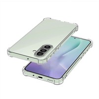 Coque de téléphone portable transparente de qualité supérieure antichoc à quatre coins pour Samsung Galaxy S26 Ultra S25 S21 FE