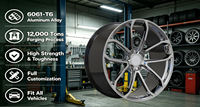 HZH - Fabricante de Ruedas de Aleación Forjadas Personalizadas con Certificación TUV/JWL/VIA/DOT 5x114.3 5x120 5x130 para Porsche, BMW, Audi