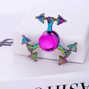 Hot Bán Áp Lực Kháng Đồ Chơi Kẽm Hợp Kim Cầu Vồng Dazzle Heptagon Tay Spinners <span class=keywords><strong>Fidget</strong></span> <span class=keywords><strong>Fidget</strong></span> Spinners Giải Nén Đồ Chơi - Product Image 4