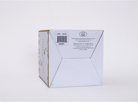 Boîte à bougies chauffe-plat de luxe en carton blanc 6 oz, format personnalisé, design éco-responsable, logo en relief, faible MOQ, pelliculage mat, vente en gros
