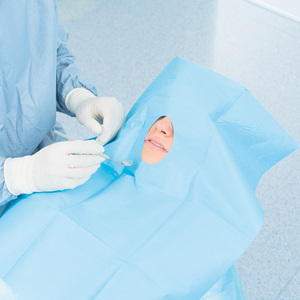 <span class=keywords><strong>Machine</strong></span> à fabriquer des draps chirurgicaux pour les yeux, draps ophtalmiques - Product Image 2