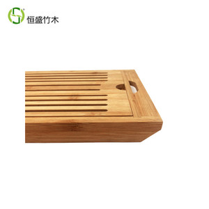Étagère à pain en bambou et bois Hengsheng, plateau en bois pour boulangerie, plateaux de service - Product Image 5