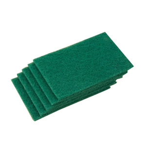 Green Scouring Pad Rectangle Kitchen Cleaning Pad 802 Color Set 0.6 Green - Product Image 2