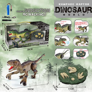Détection de l'évitement des obstacles avec capteur de lumière et de pulvérisation Jouet de marche en plastique Rc <span class=keywords><strong>T</strong></span> <span class=keywords><strong>Rex</strong></span> Dinosaure - Product Image 6