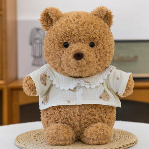 Oso de Peluche Suave y Reconfortante para Niñas, con Forro de Malla de Algodón PP, Lavable, Alivia el Estrés, Regalo de Cumpleaños Infantil - Product Image 5