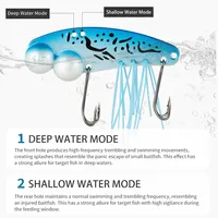 Leurre VIB en métal MAXSEN 5g 7g 10g 15g 20g, leurres cuillères Twitch, appât de pêche artificiel dur pour achigan, truite, brochet
