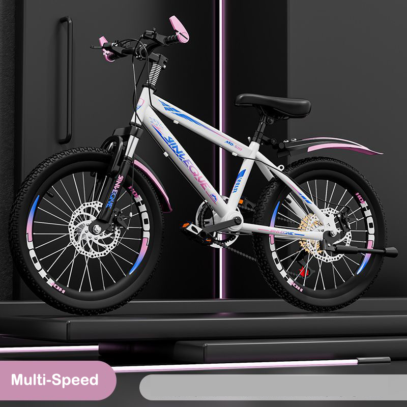 Alibaba 22 Inch Boys Mountain Bike High Quality 6-12 Yrs 18 20 22 Inch Carbon Steel Mountain Bike Disc Brake  Pedal Mountain Bicycle For Kids|
