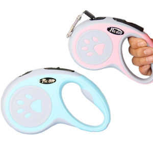 Nouveau produit Explosion stocké Teddy Kirky petits et moyens chiens en plein air chien marche automatique Traction corde chien laisse - Product Image 1